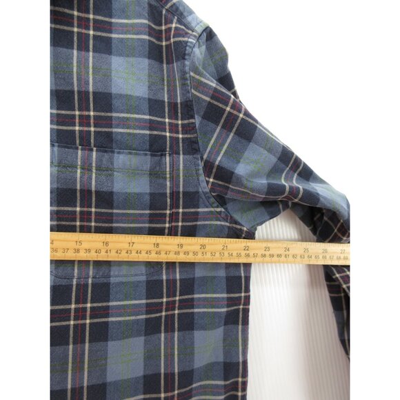 VINTAGE Gap Shirt Medium Button Down Plaid Pocket Classic Heritage * - Picture 6 of 11